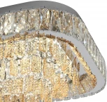 Потолочная люстра Escada Passion 10232/SG LED 72Вт, MP3 Bluetooth, металл/хрусталь, хром (220V, пульт управления)