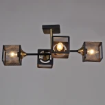 Потолочная люстра на штанге Reluce 06400-0.3-04 BK+COP