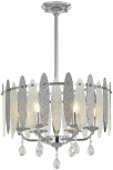 Подвесная люстра хрустальная на штанге Arte Milano Sorrento-4309 374309/6/350/470 CR (220V)