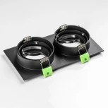 Светильник встраиваемый MR16/GU10 max 2x12Вт Lightstar Singo Base 011626