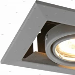 Встраиваемый точечный светильник Arte Lamp Cardani Piccolo A5941PL-2GY (220V)