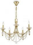Подвесная люстра Freya Zoe FR2009PL-05G (220V, на цепи, свеча)