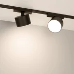 светильник магнитный MAG-VIBE-RONDO-R90-10W Day4000 (BK, 110 deg, 48V) (Arlight, IP20 Металл) 044472