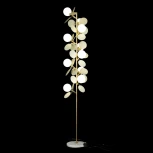 Торшер Loft IT Matisse 10008F Grey (220V, выключатель, цветы, шарики)