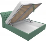 Кровать интерьерная Сицилия 160 Лига Диванов (Рогожка) арт.123634