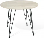 Стол SHT-T5 черный муар/дуб беленый Sheffilton 6653777201