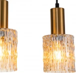Подвесной светильник Escada Rain 10189/3S Brass (220V, на проводе)