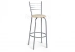 Барный стул Woodville Sadov ваниль в крапинку / светлый мусс 459664