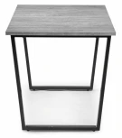 Стол раскладной Notta Лота Лофт 120 25 мм черный матовый / бетон 489617