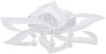 Потолочная светодиодная люстра с пультом и управлением смартфоном 120W Olimp LED LAMPS 81238 Natali Kovaltseva (регулировка яркости, 220V, подвески, цветы)