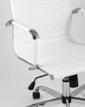Кресло руководителя TopChairs City белое УТ000001922