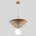 Подвесной светильник Crystal Lux UVA SP1.3 BRASS (220V, на проводе, шар)