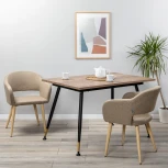 Стул R-Home Oscar Сканди Браун