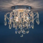 Люстра потолочная Selena 1126/4 E27*60W White/Gold