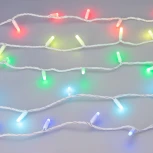 Светодиодная гирлянда ARD-STRING-CLASSIC-10000-WHITE-100LED-MILK-LIVE RGB-DMX (24V, 10W) (IP65)