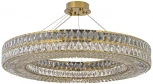 Подвесная люстра Arti Lampadari Sora E 1.5.100.100 G (220V, хрусталь, на тросе, круглые)