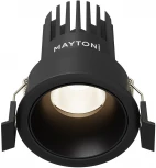 Встраиваемый светильник Maytoni Dip DL115-10W-4K-B (LED, 220V, круглые)
