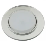 Встраиваемый точечный светильник Fametto Luciole DLS-L159 GX53 CHROME/GLASSY (220V, круглые)