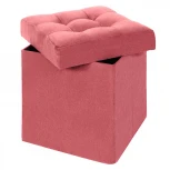 Пуфик Dreambag складной Коралловый Велюр 13584