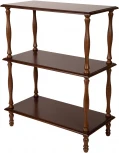 Этажерка П 9 средне-коричневый от фабрики Mebelik