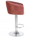 Стул барный DARCY (бронзово-розовый велюр (1922-17))
