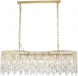 Подвесная люстра 12041/10P Gold Indigo Carletti V000443 (220V, на цепи)