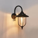 Уличный настенный светильник Escada 30010 30010W/01 E27*100W IP44 Black