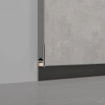 Профиль PLINTUS-FANTOM-H20-2000 BLACK (Arlight, Алюминий) 043618