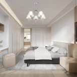 Подвесная люстра Arte Milano Amalfi-8556 338556/5 CR (220V, на цепи)