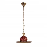 Подвесной светильник Abrasax Cornelia 2232/1(purple) (220V, на цепи, круглые)