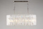 Подвесная люстра Aployt Verene APL.808.03.12 (220V, хрусталь, на цепи, свеча)