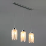 Подвесной светильник Eurosvet 50001 50001/3 хром (220V, на проводе, круглые)