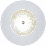 Бра светодиодное Arte Milano AM-1252B 1.1252B.D150.H150.LED Ni (220V, круглые)