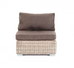 Модуль диванный прямой с подушками, цвет бежевый 4SIS Лунго YH-C1032W beige