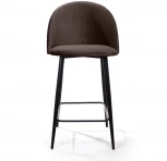 Cтул полубарный Thomas, бархат антрацит 14 Top Concept THOMAS 75976