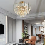 Потолочная люстра на штанге Arte Milano Sorrento-4409 374409/7/60/470 GD (220V)