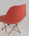 Стул Eames Style DSW терракотовый x4 (разборный каркас) Stool Group арт.УТ000039376