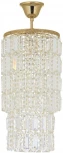 Потолочная люстра на штанге Arti Lampadari Stella Gold Stella E 1.5.20.102 G (220V, хрусталь)