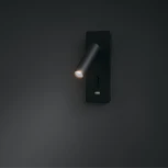 Настенный светильник с usb-портом (бра для чтения) Mirax 3000К 3Вт IP 20 LED Maytoni Technical C041WL-L3B3K (220V, выключатель)