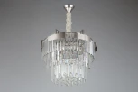 Подвесная люстра каскадная Aployt Mariz APL.813.03.09 (220V, хрусталь, на цепи)