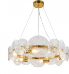 Подвесной светильник (12021/6P Brass) Indigo Miele V000604 (220V, на тросе, круглые)