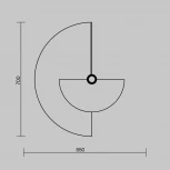 Настенный светильник Freya Carry FR5487WL-01G3 (220V)
