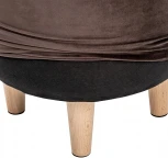 Пуф Рокси МИНИ круглый со съемным чехлом 2500000127441 Leset