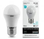 Лампочка светодиодная E27 6 Вт 560 lm 4100K нейтральное свечение Gauss 53226