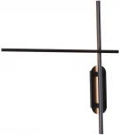 Настенный светильник Odeon Light Rudy 3890/20WLP L-VISION черный/металл LED 3000K/4000K (перекл. ч/з тумблер) 20W 220V (выключатель)