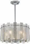 Подвесная люстра хрустальная на штанге Arte Milano Sorrento-2109 372109/5/350/390 CR (220V)