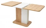 Обеденный стол M-City NEXT Дуб Артисан/ Белый 110