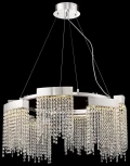 Подвесная люстра Wertmark Regina WE463.08.103 (LED, 220V, хрусталь, на тросе)