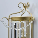 Настенный светильник MW-Light Адель 373024701 (220V, хрусталь)