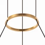 Подвесной светильник светодиодный Citilux Helly CL211042 (220V, на проводе, круглые)